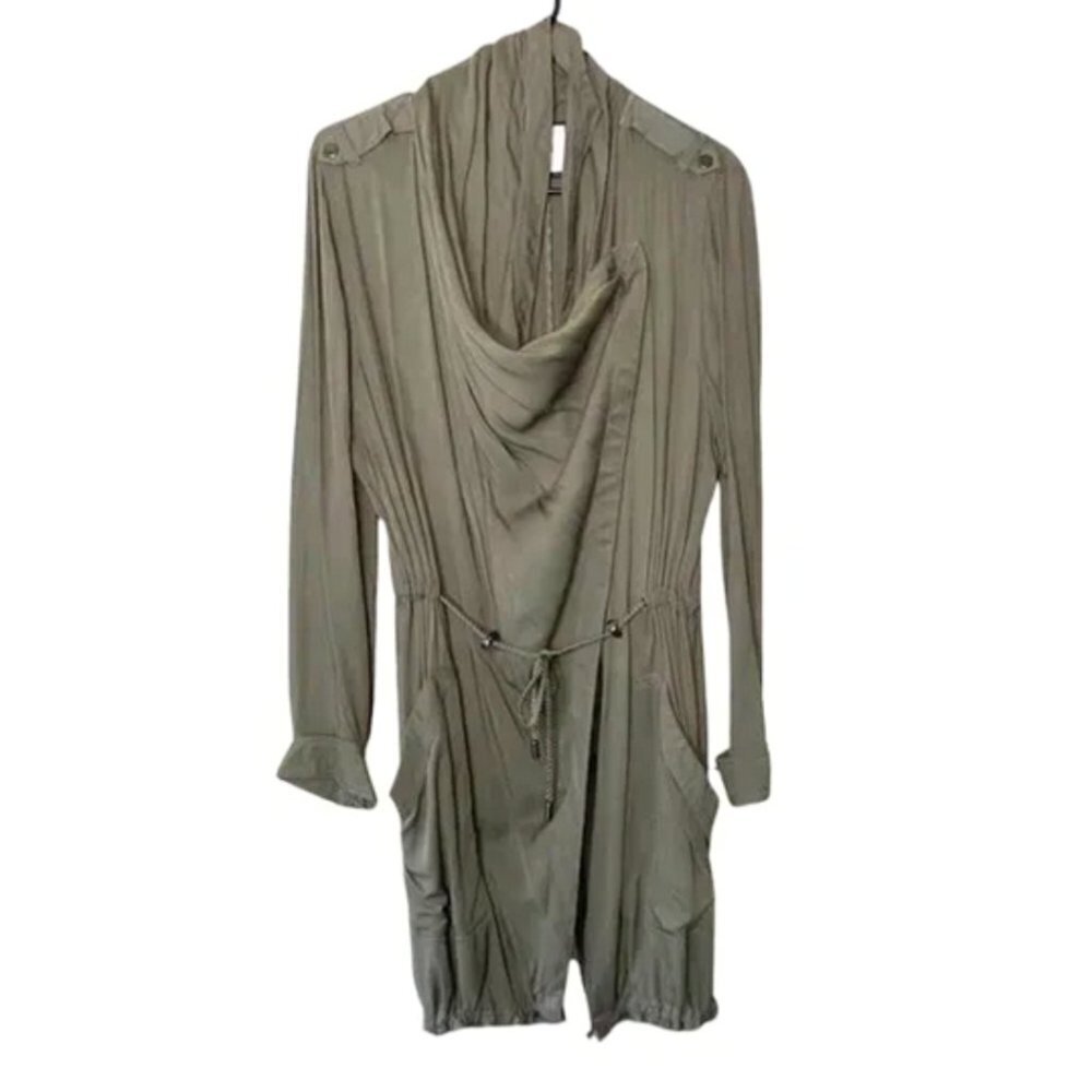 NWT Fashion Union Jacket Coat Ruched Detail Size Medium